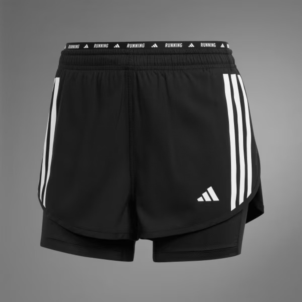 Adidas Mens Black and White Athletic Shorts